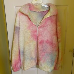 NWOT SHEIN CURVE TYE DYE JACKET
